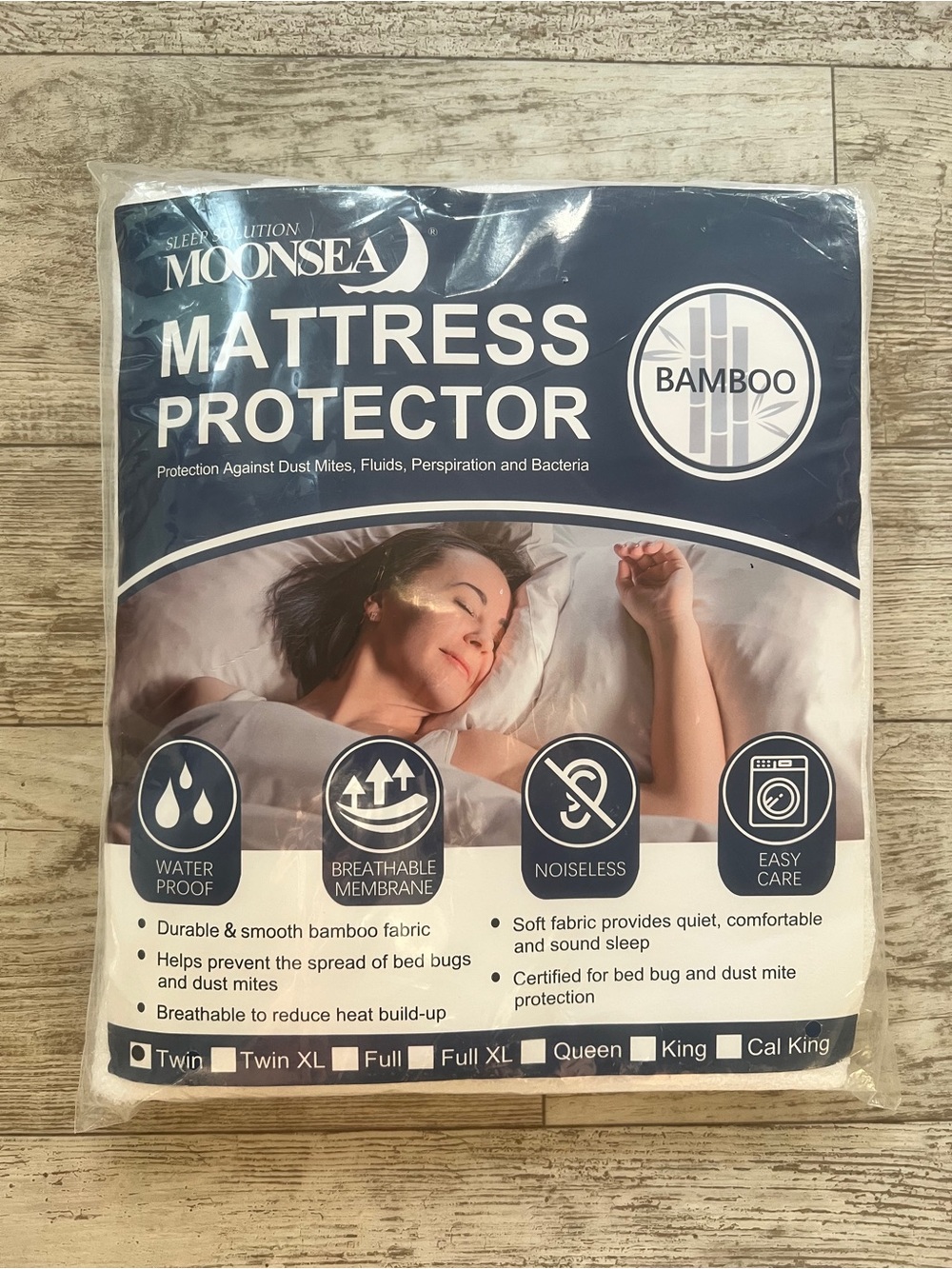 Twin Mattress Pad Protector Waterproof, Twin Mattress Topper Cover 39"×75"